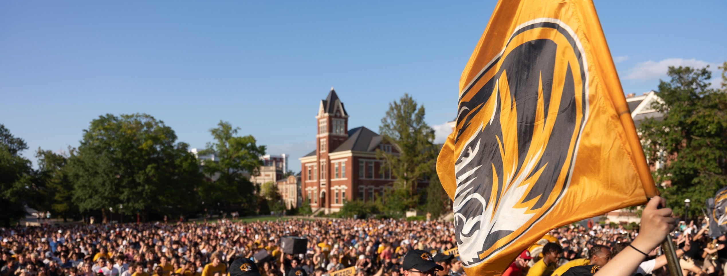 Tiger Walk Event at The University of Missouri